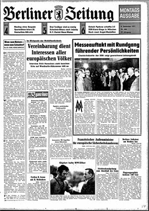 Berliner Zeitung Online-Archiv vom 06.09.1971