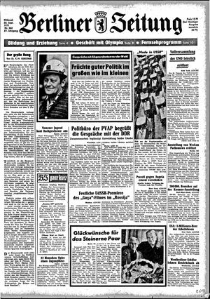 Berliner Zeitung Online-Archiv vom 22.09.1971