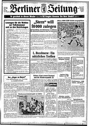 Berliner Zeitung Online-Archiv vom 26.09.1971