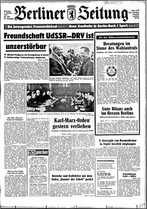Berliner Zeitung Online-Archiv vom 05.10.1971