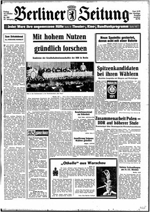 Berliner Zeitung Online-Archiv vom 15.10.1971