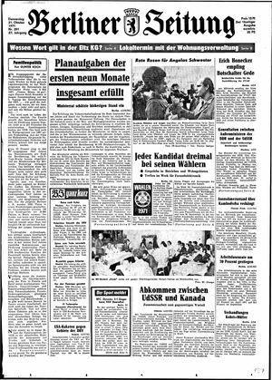 Berliner Zeitung Online-Archiv vom 21.10.1971