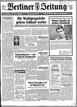 Berliner Zeitung Online-Archiv vom 22.10.1971