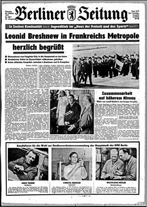 Berliner Zeitung Online-Archiv vom 26.10.1971
