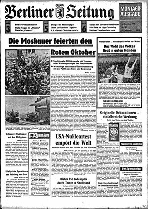 Berliner Zeitung Online-Archiv vom 08.11.1971