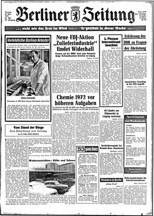 Berliner Zeitung Online-Archiv vom 21.11.1971