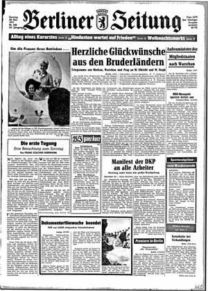 Berliner Zeitung Online-Archiv vom 28.11.1971