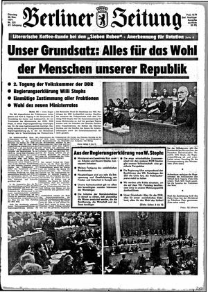 Berliner Zeitung Online-Archiv vom 30.11.1971