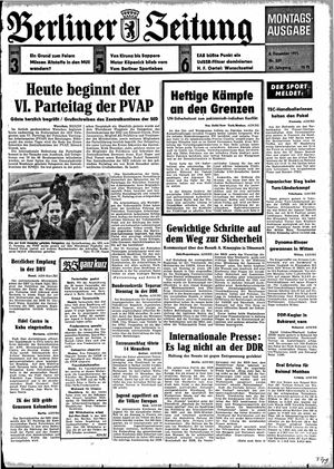 Berliner Zeitung Online-Archiv on Dec 6, 1971