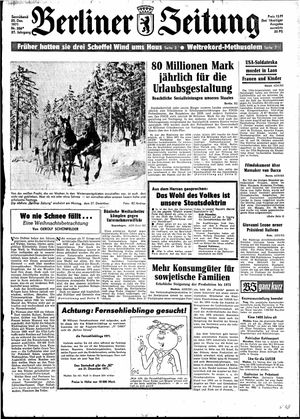 Berliner Zeitung Online-Archiv vom 25.12.1971