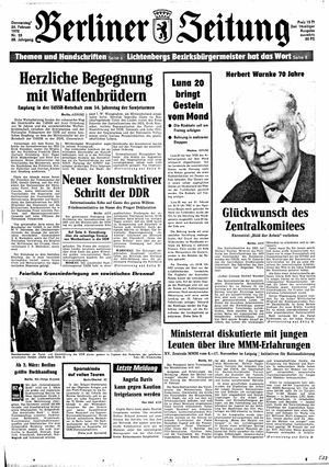 Berliner Zeitung Online-Archiv on Feb 24, 1972