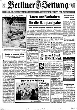 Berliner Zeitung Online-Archiv vom 19.03.1972