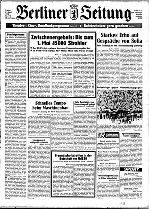 Berliner Zeitung Online-Archiv vom 21.04.1972