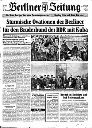 Berliner Zeitung Online-Archiv vom 20.06.1972
