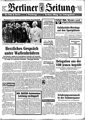 Berliner Zeitung Online-Archiv vom 29.07.1972