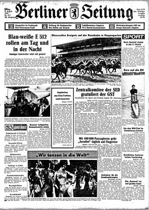 Berliner Zeitung Online-Archiv on Aug 7, 1972