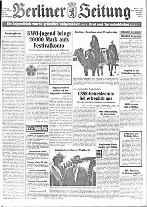 Berliner Zeitung Online-Archiv vom 24.10.1972