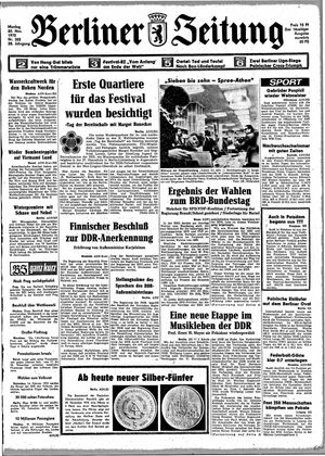 Berliner Zeitung Online-Archiv vom 20.11.1972