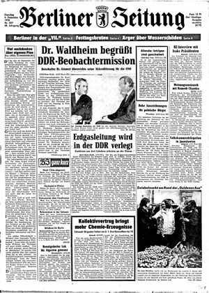 Berliner Zeitung Online-Archiv vom 05.12.1972