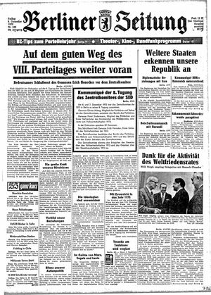 Berliner Zeitung Online-Archiv vom 08.12.1972