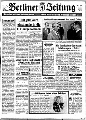 Berliner Zeitung Online-Archiv vom 14.12.1972
