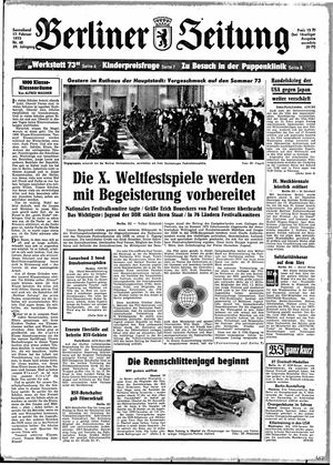 Berliner Zeitung Online-Archiv vom 17.02.1973