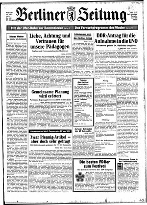 Berliner Zeitung Online-Archiv vom 13.06.1973
