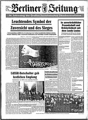 Berliner Zeitung Online-Archiv vom 07.11.1973