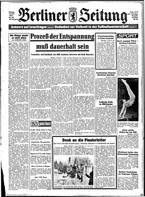 Berliner Zeitung Online-Archiv vom 10.12.1973