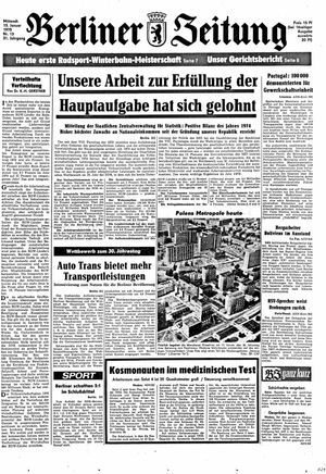 Berliner Zeitung Online-Archiv on Jan 15, 1975