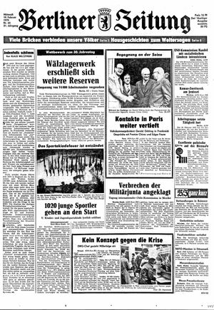 Berliner Zeitung Online-Archiv vom 19.02.1975