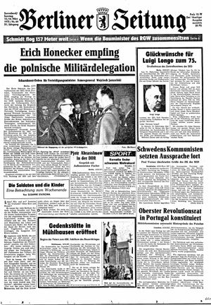 Berliner Zeitung Online-Archiv on Mar 15, 1975