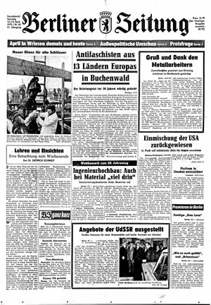 Berliner Zeitung Online-Archiv vom 12.04.1975