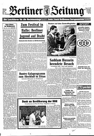 Berliner Zeitung Online-Archiv vom 12.05.1975