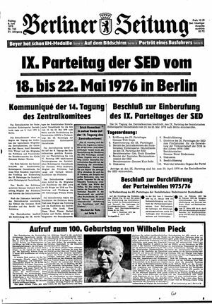 Berliner Zeitung Online-Archiv vom 06.06.1975