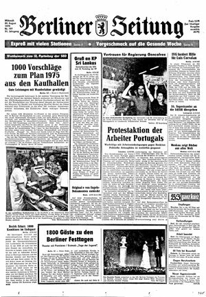 Berliner Zeitung Online-Archiv vom 20.08.1975
