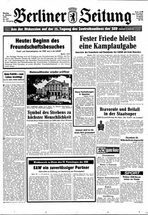 Berliner Zeitung Online-Archiv on Oct 6, 1975