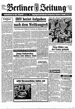 Berliner Zeitung Online-Archiv on Oct 27, 1975