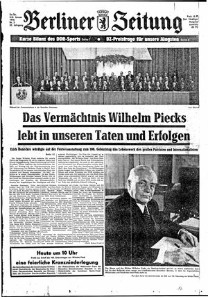 Berliner Zeitung Online-Archiv vom 03.01.1976
