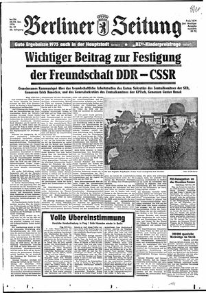 Berliner Zeitung Online-Archiv vom 24.01.1976