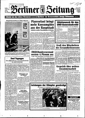 Berliner Zeitung Online-Archiv vom 11.12.1976