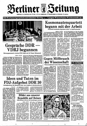 Berliner Zeitung Online-Archiv on Jan 13, 1978