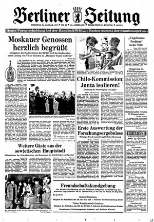 Berliner Zeitung Online-Archiv vom 31.01.1978