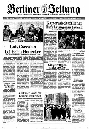 Berliner Zeitung Online-Archiv vom 03.02.1978