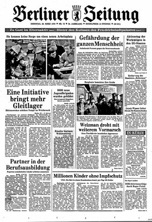Berliner Zeitung Online-Archiv vom 28.03.1978