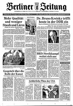 Berliner Zeitung Online-Archiv vom 30.03.1978