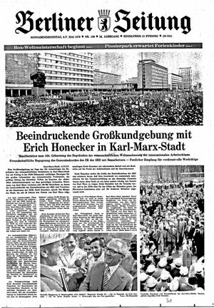 Berliner Zeitung Online-Archiv vom 06.05.1978