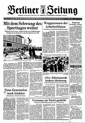 Berliner Zeitung Online-Archiv vom 29.05.1978