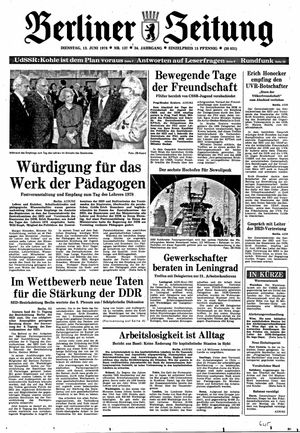 Berliner Zeitung Online-Archiv vom 13.06.1978