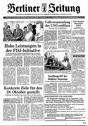 Berliner Zeitung Online-Archiv vom 20.09.1978